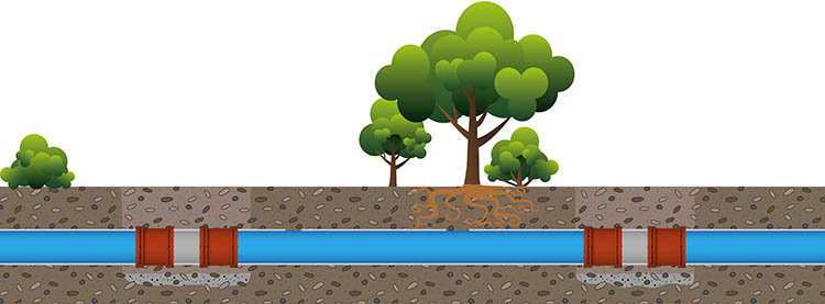 Trenchless rehabilitation of a pipeline